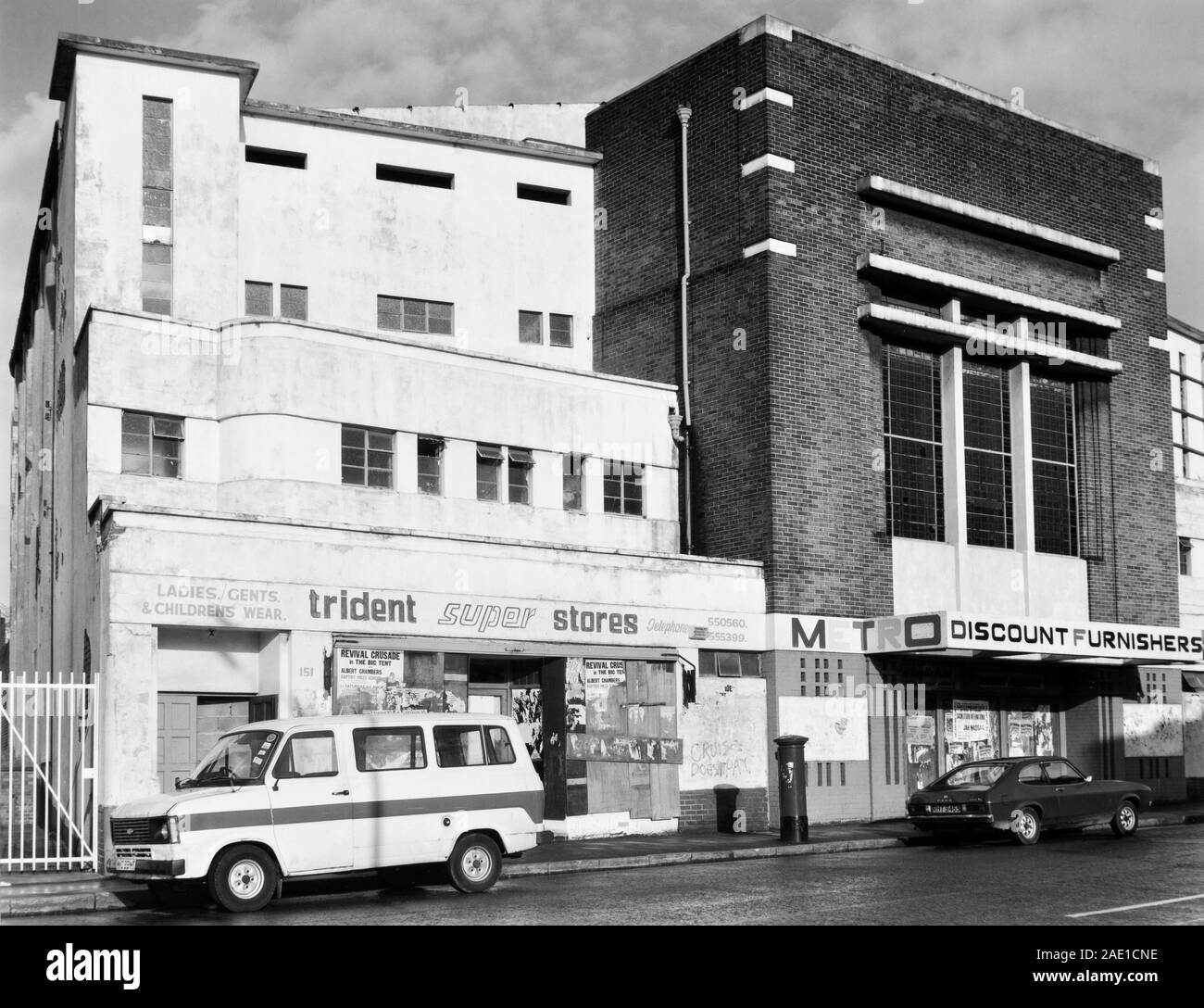 converted old cinema Stock Photo