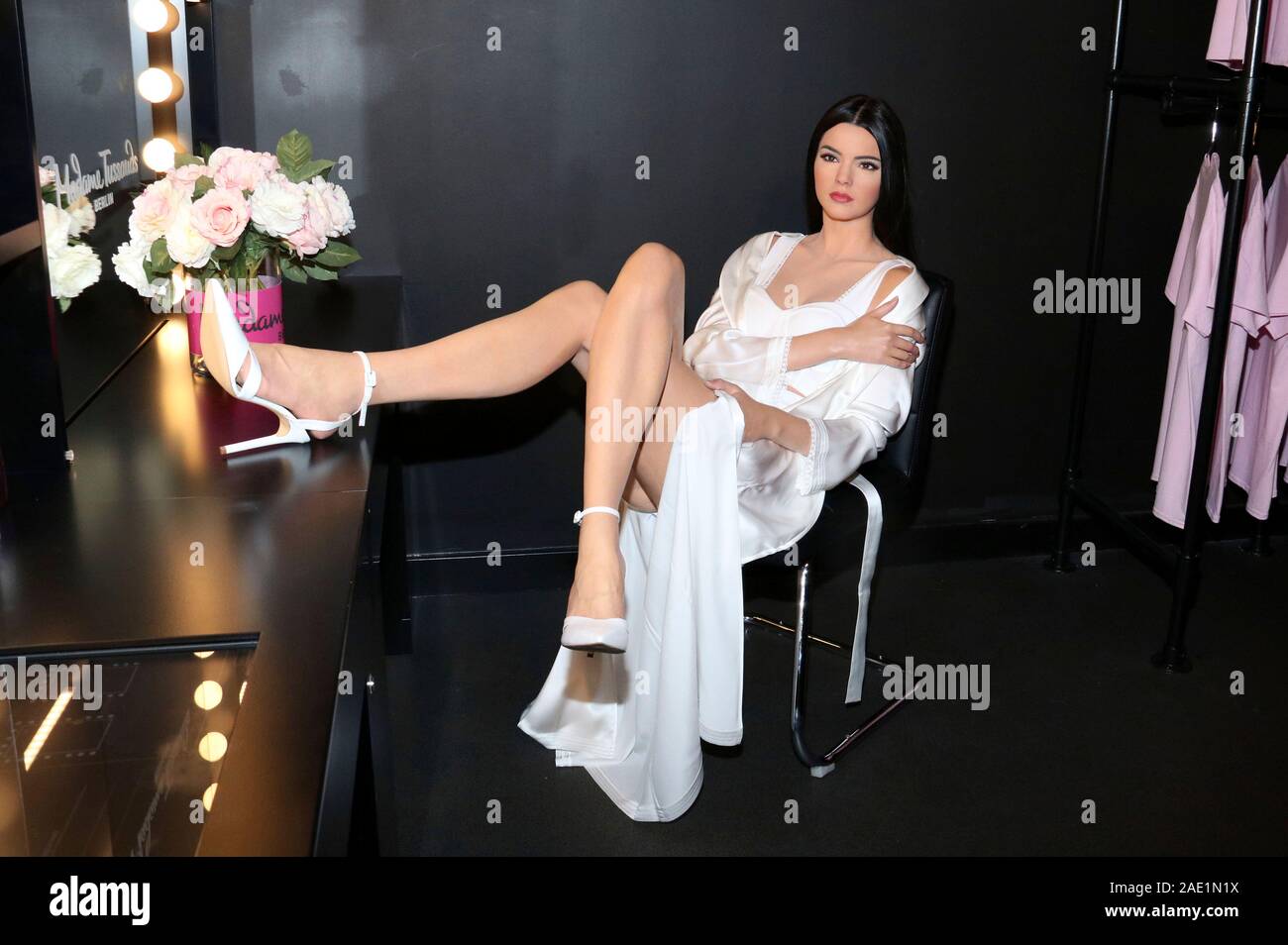Berlin Deutschland. 05th Dec 2019. Detachment of the wax figure of Kendall Jenner in Madame Tussauds Berlin. Berlin 05.12.2019 usage worldwide Credit dpa Alamy Live News Stock Photo Alamy