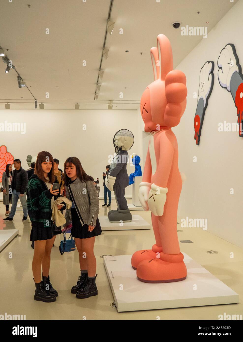 Companion Together by Brian Donnelly aka KAWS sculptor and graffiti