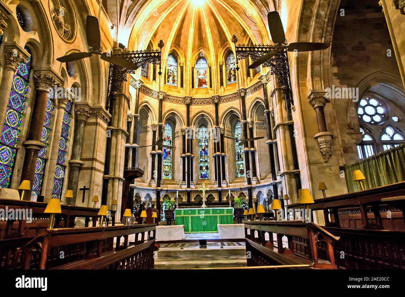St Thomas Cathedral interior, Mumbai, Maharashtra, India, Asia Stock Photo