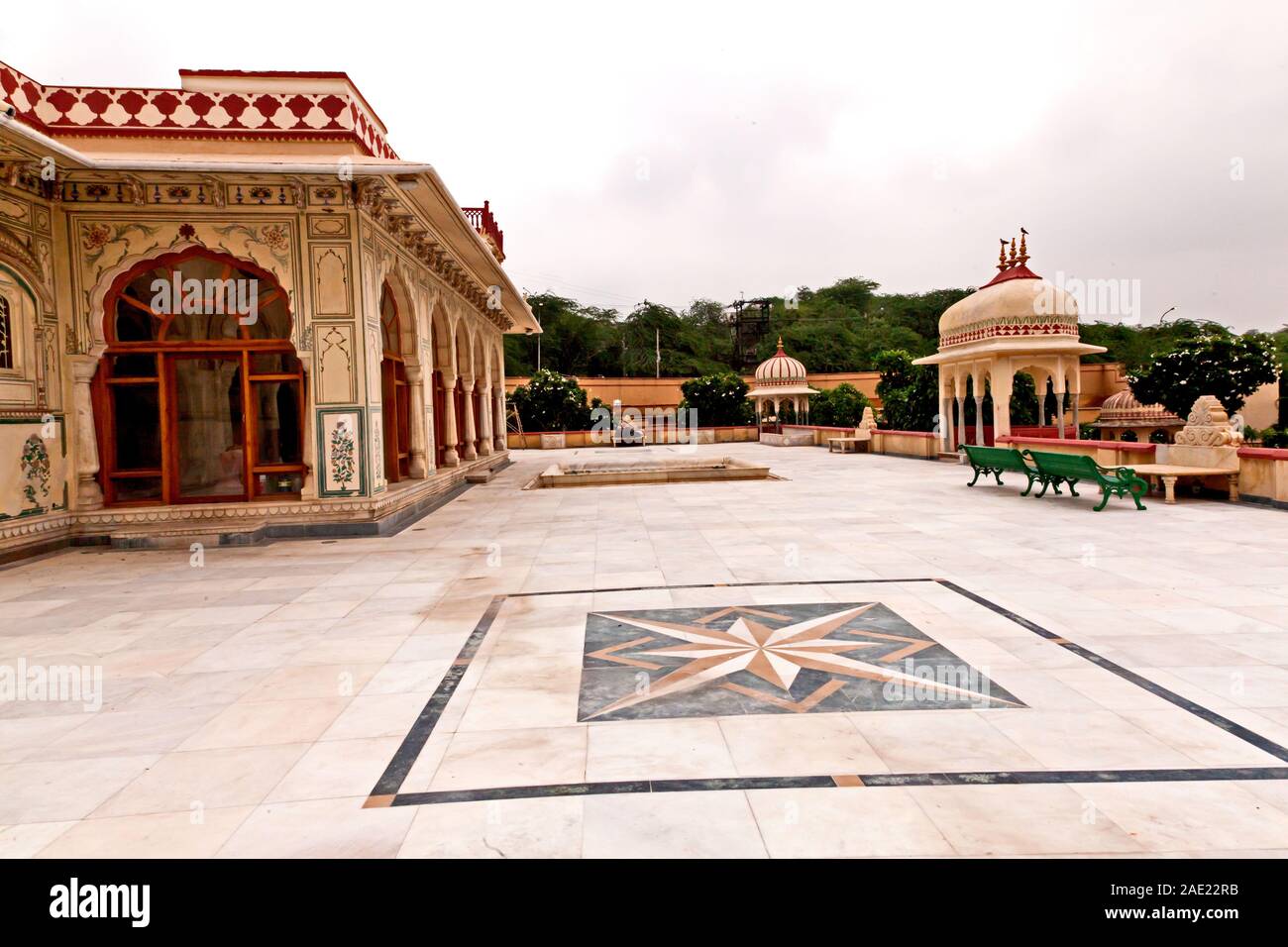 Sisodia Rani Garden, Jaipur, Rajasthan, India, Asia Stock Photo