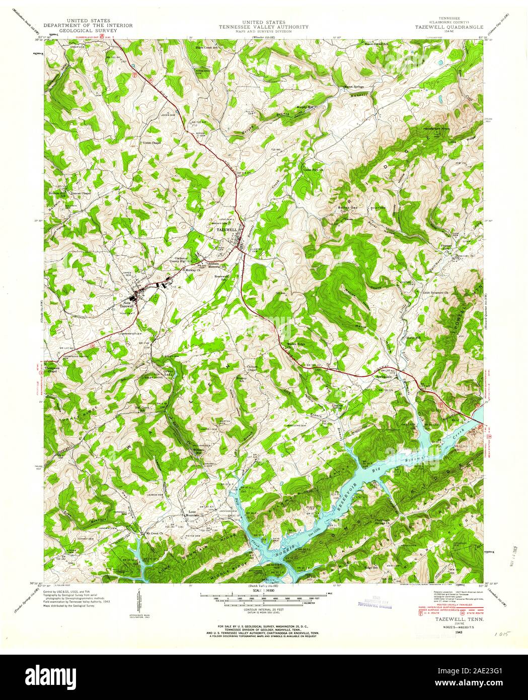 Tazewell map hires stock photography and images Alamy