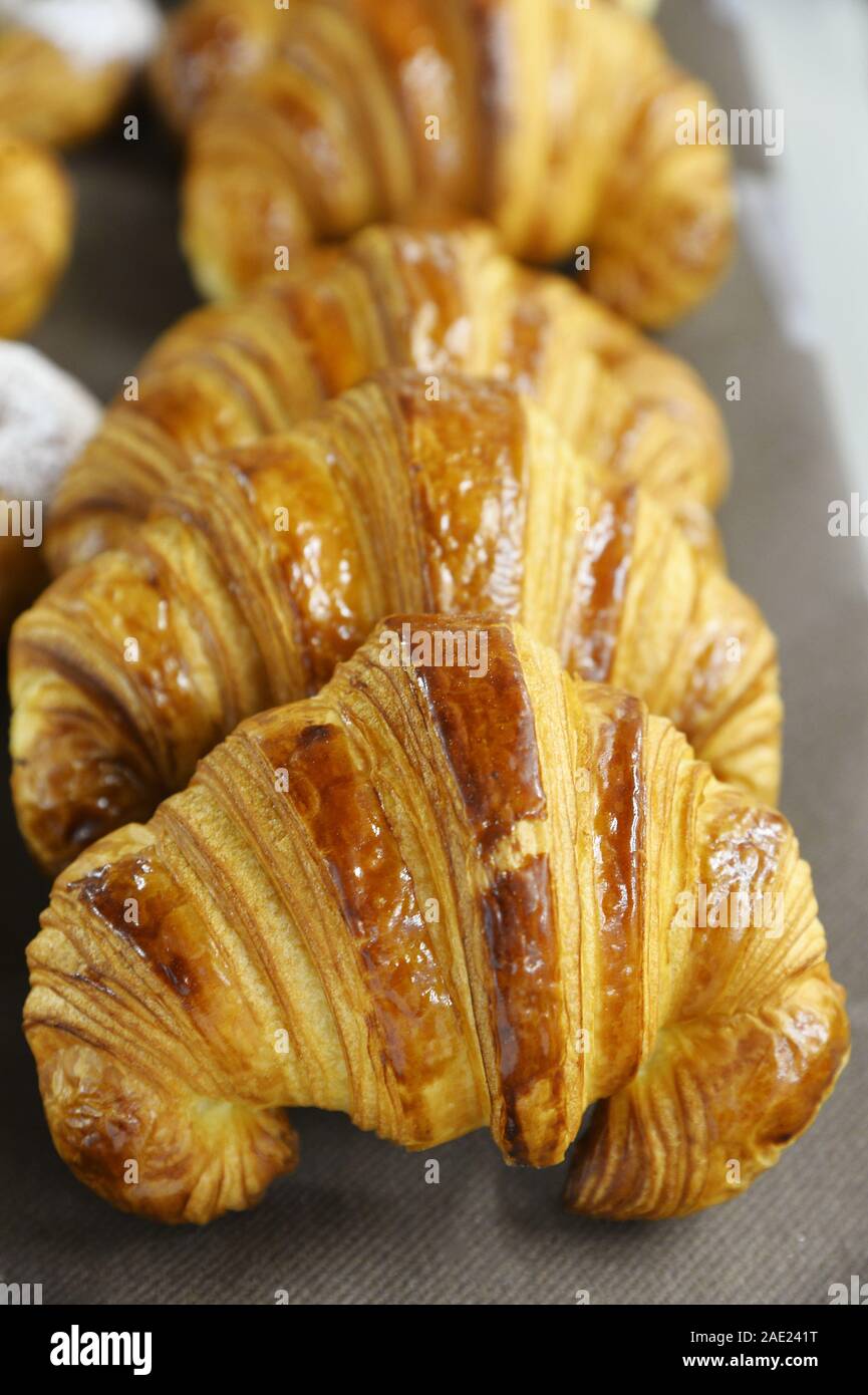 Croissants - French Pastry - France Stock Photo - Alamy