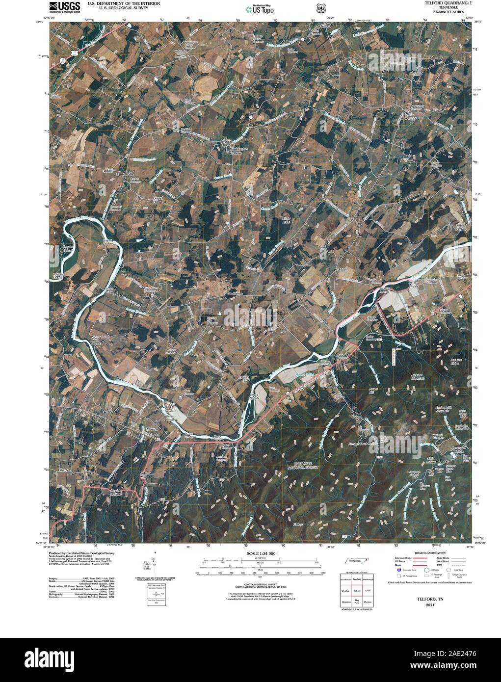Telford map hires stock photography and images Alamy