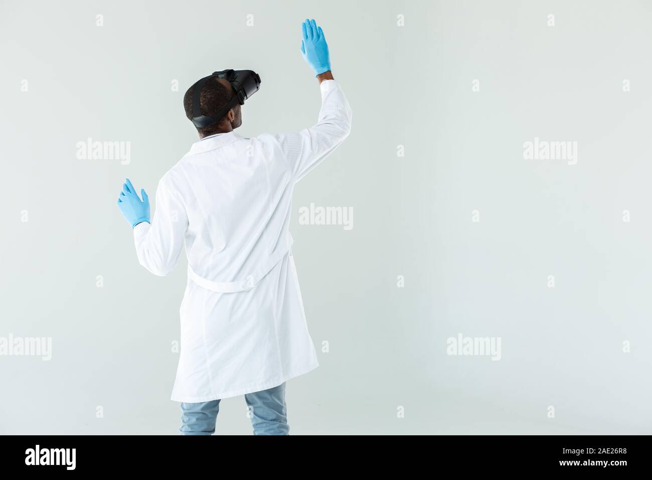 Male rear view coat hi-res stock photography and images - Alamy