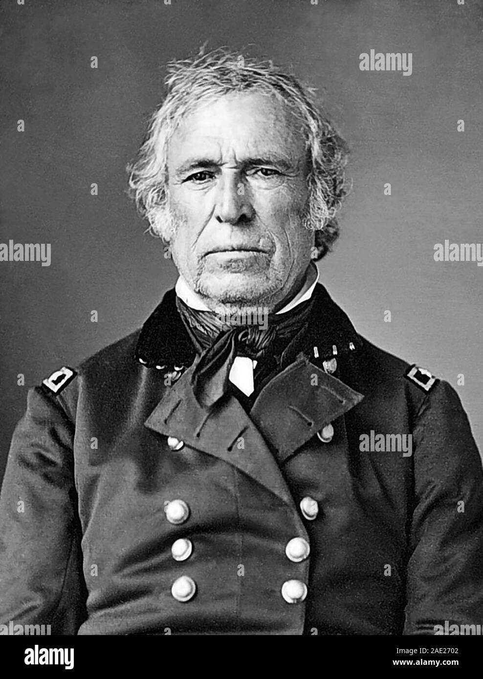 ZACHARY TAYLOR (1784-1850) 12th President of the United States Stock Photo