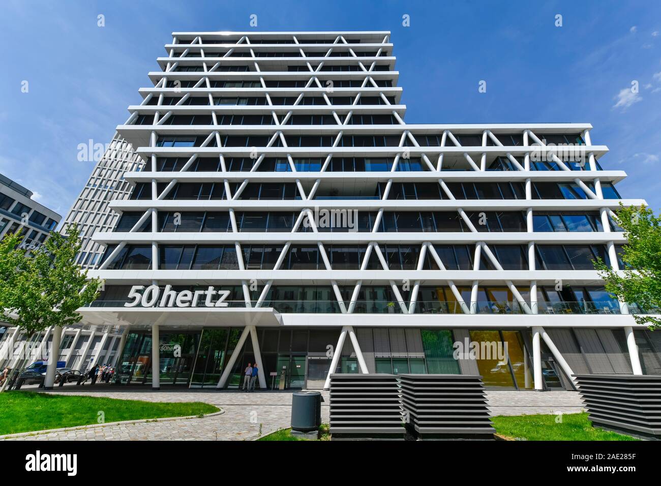 Unternehmenszentrale, 50hertz Transmission, Heidestraße, Mitte, Berlin, Deutschland Stock Photo