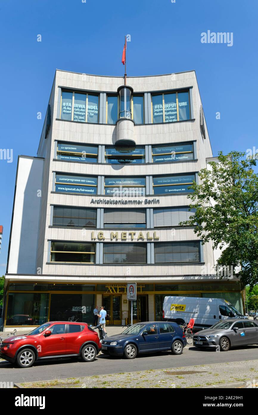 IG-Metall-Haus, Alte Jakobstraße, Kreuzberg, Friedrichshain-Kreuzberg ...