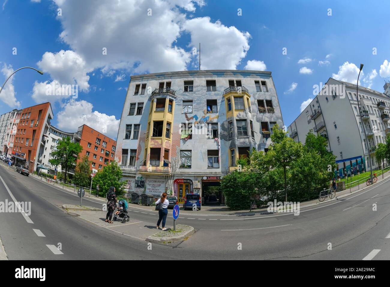 Tommy-Weisbecker-Haus, Wilhelmstraße, Kreuzberg, Friedrichshain-Kreuzberg, Berlin, Deutschland Stock Photo