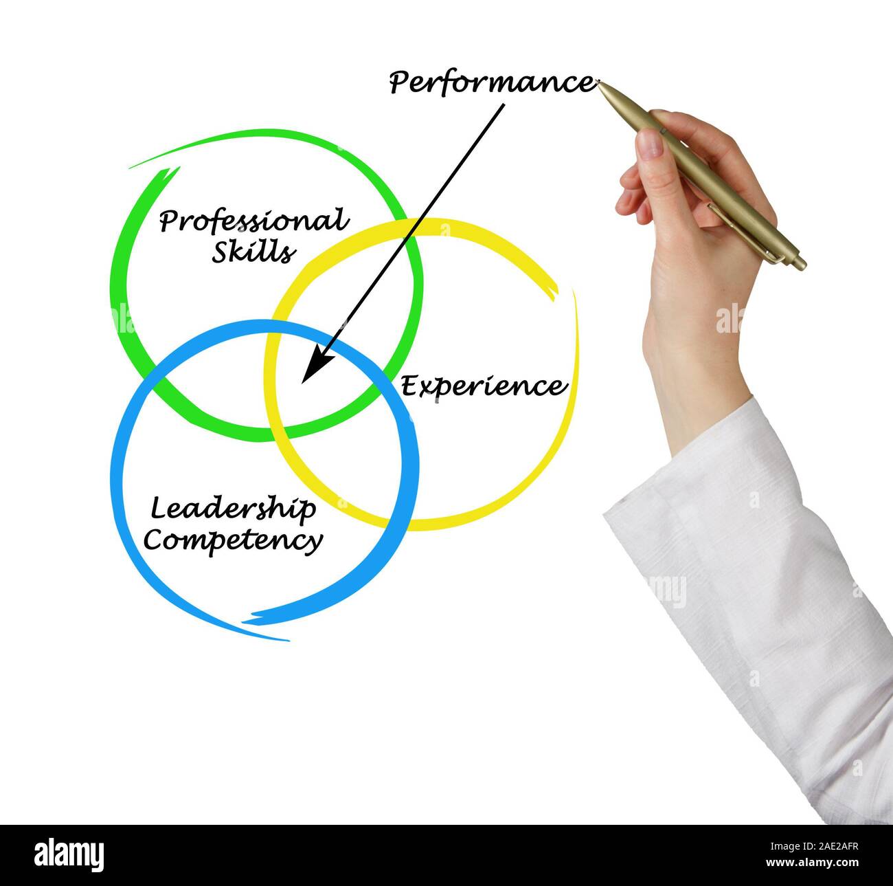 Diagram of performance Stock Photo - Alamy
