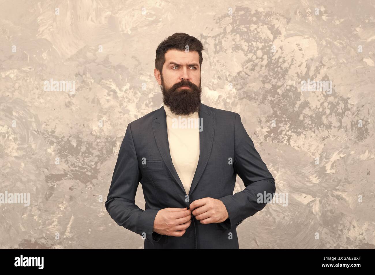 Mature Male model suit 