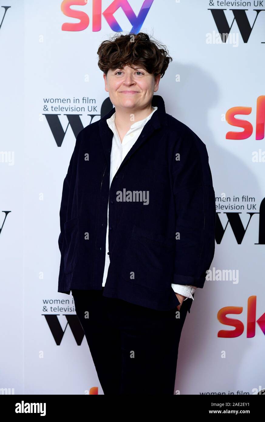 Emma Oxley attending the Women in Film and TV Awards 2019 at the Hilton, Park Lane, London. Stock Photo
