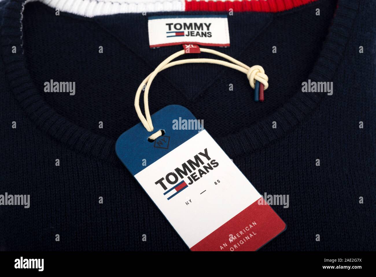 Tommy Jeans sweater Stock Photo - Alamy