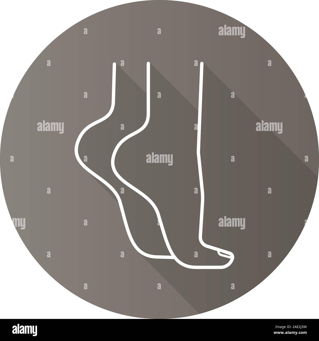 Stand on tiptoes Stock Vector Images Alamy