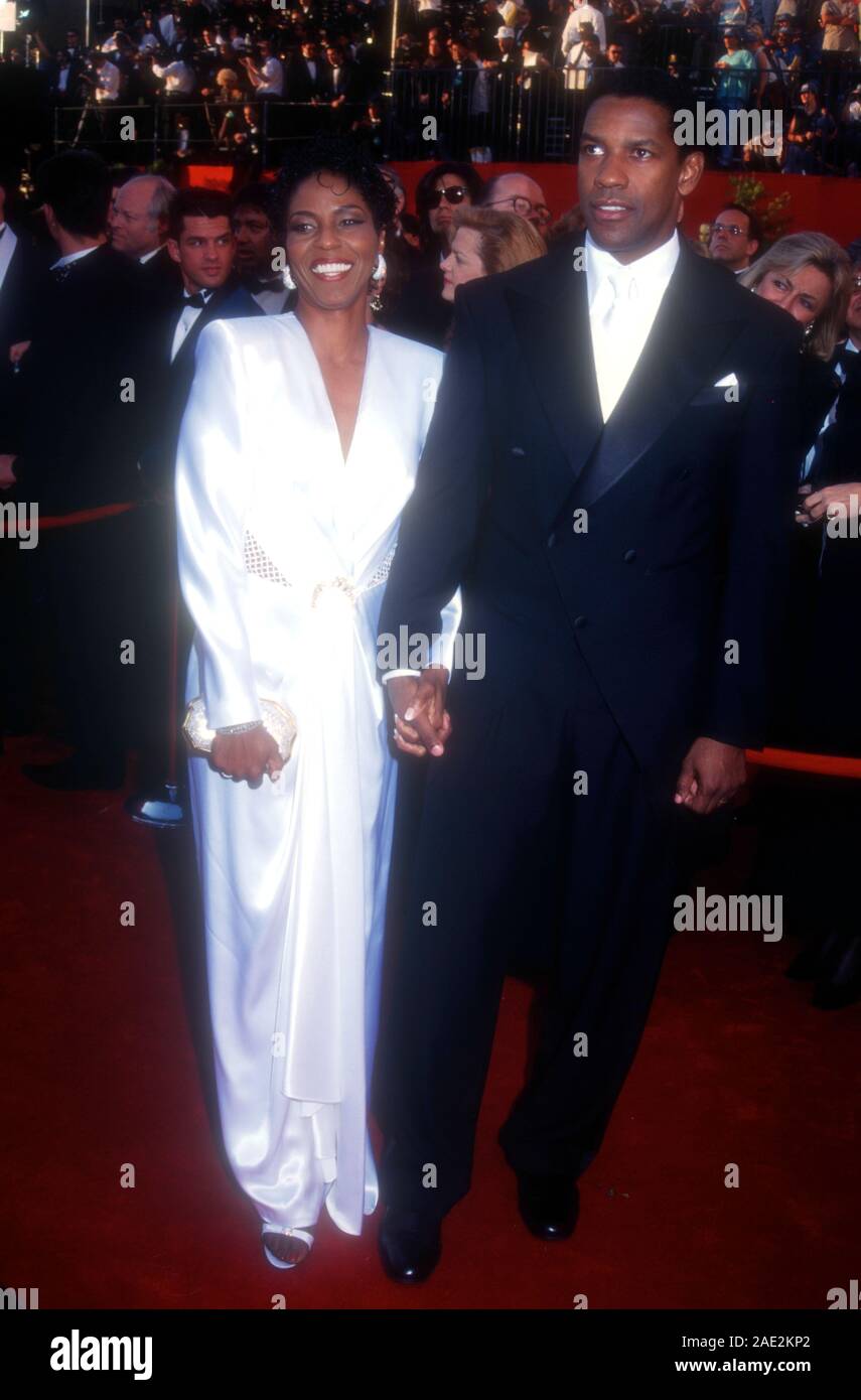 Los Angeles, California, USA 27th March 1995 Actor Denzel Washington(01)