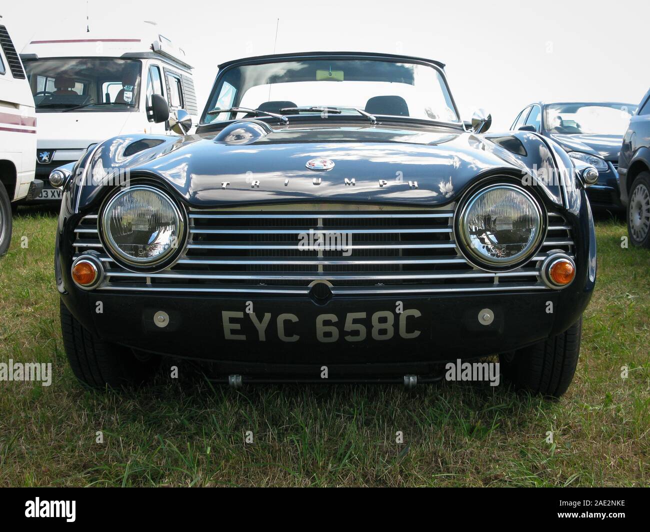 Triumph TR4a irs, a classic british sports car from the sixties. This