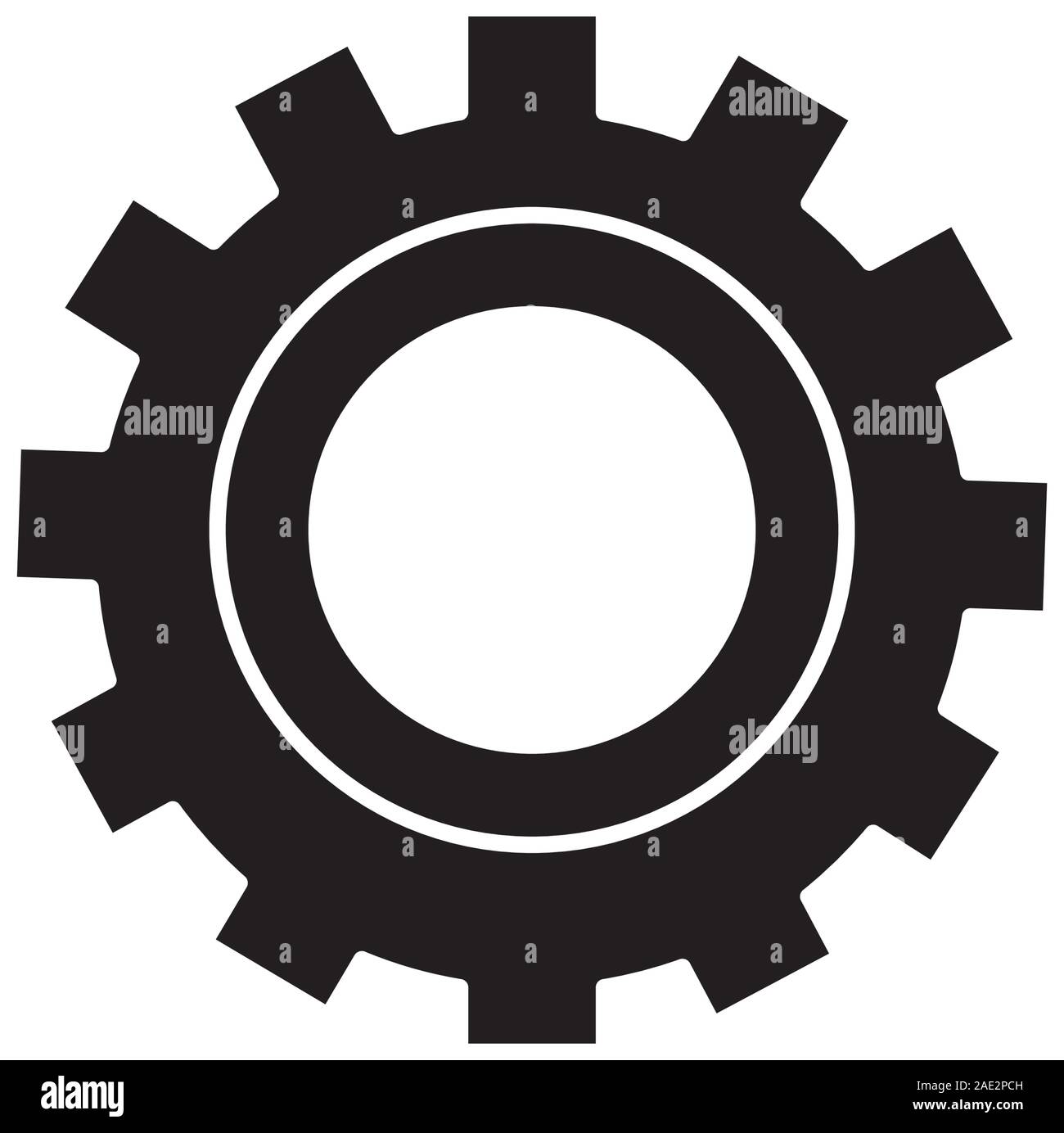 Isolated gear icon vector design Stock Vector Image & Art - Alamy