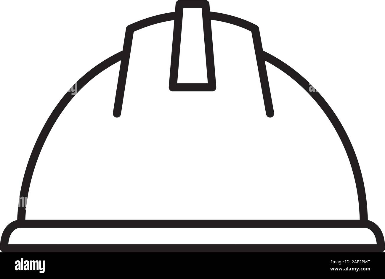 Isolated construction helmet vector design Stock Vector Image & Art - Alamy