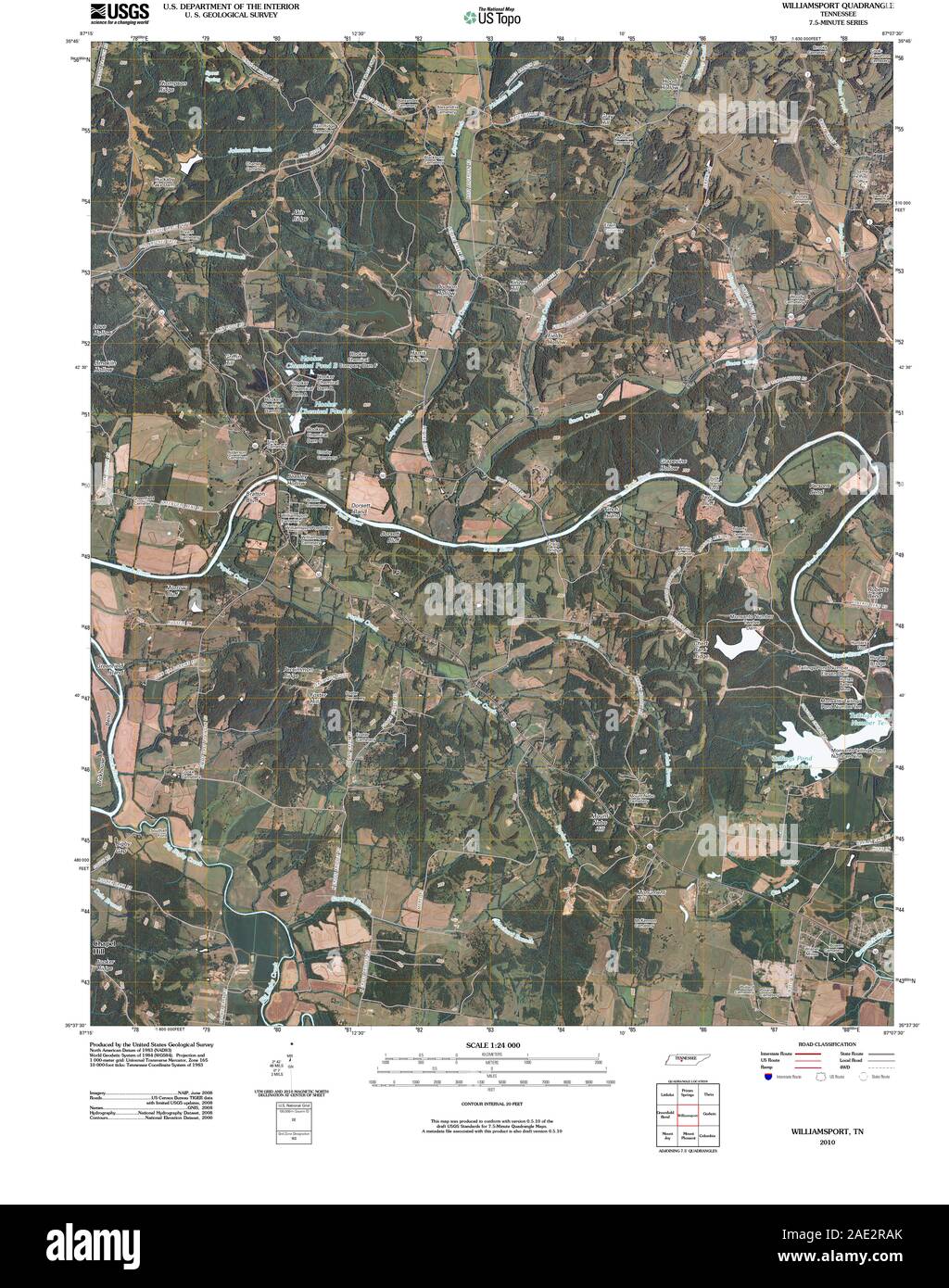 Williamsport map hires stock photography and images Alamy