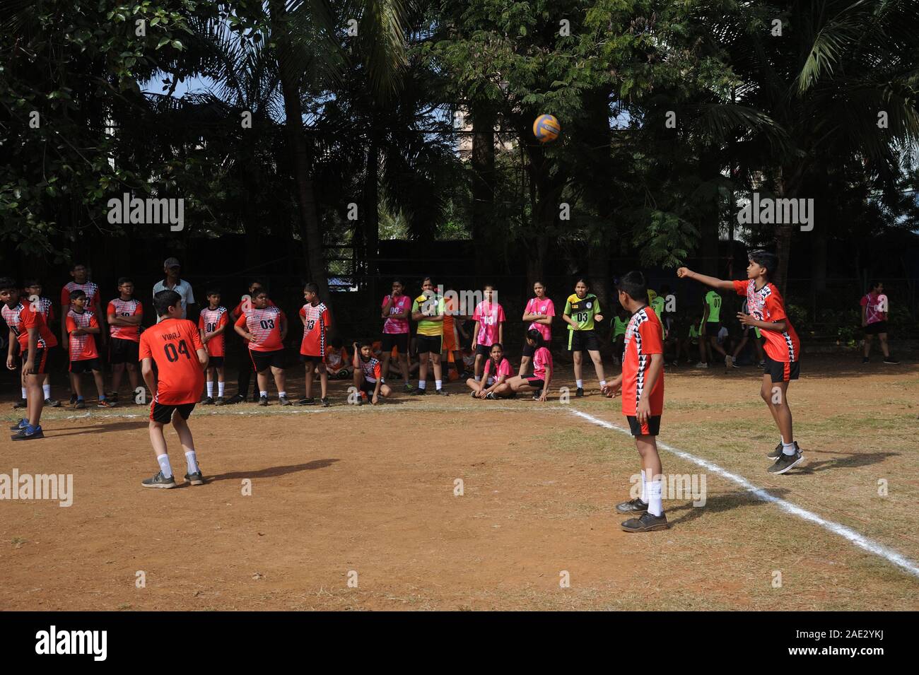 Mumbai, Maharashtra, India- Dec. 2019 - Unidentified Indian Young boys ...