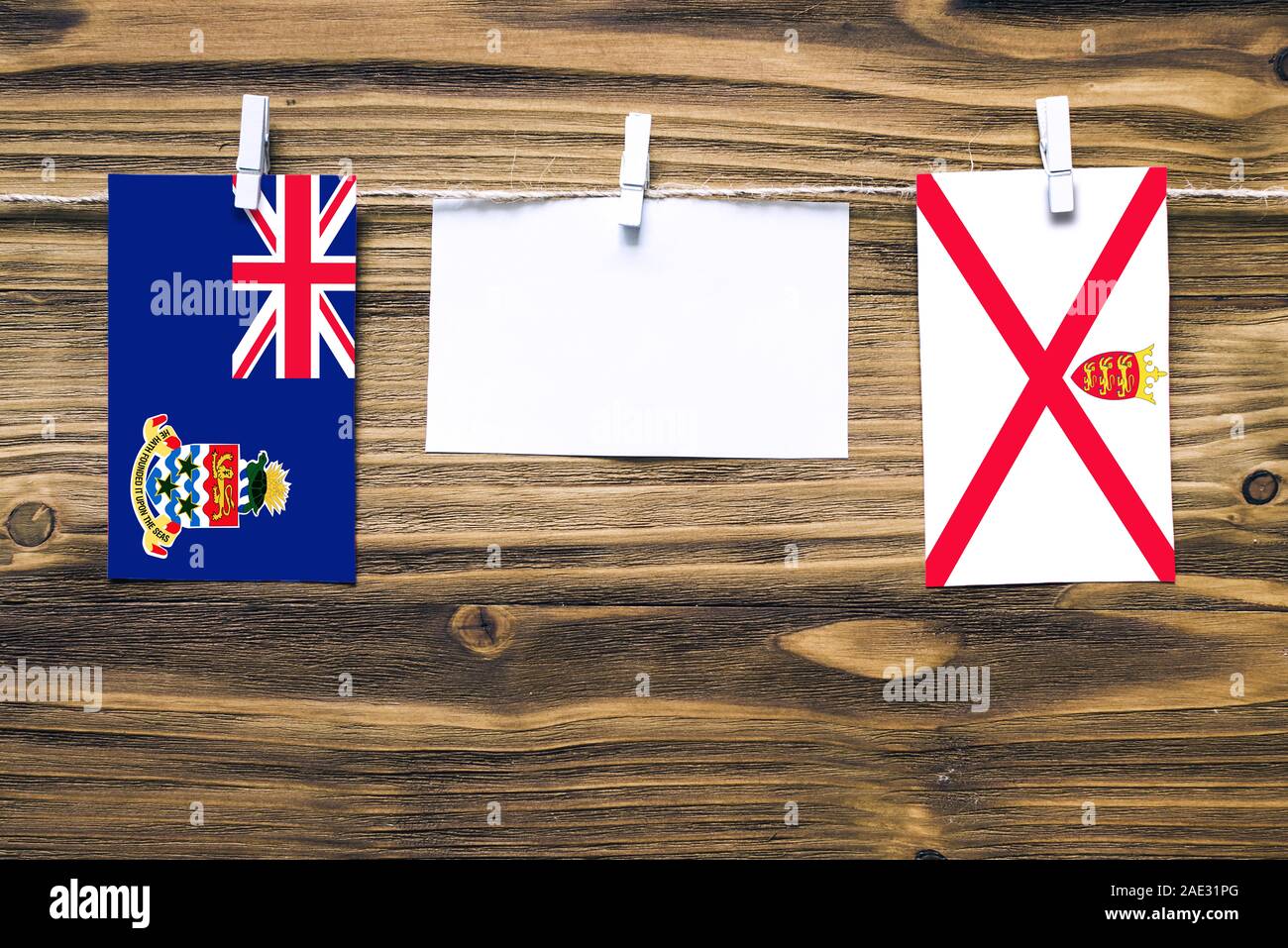 Jersey cayman islands flag hi-res stock photography and images - Alamy