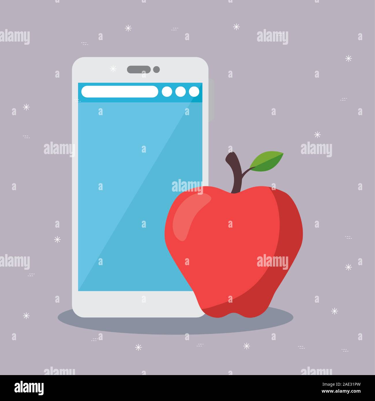 Healthy lifestyle concept vector design Stock Vector Image & Art - Alamy