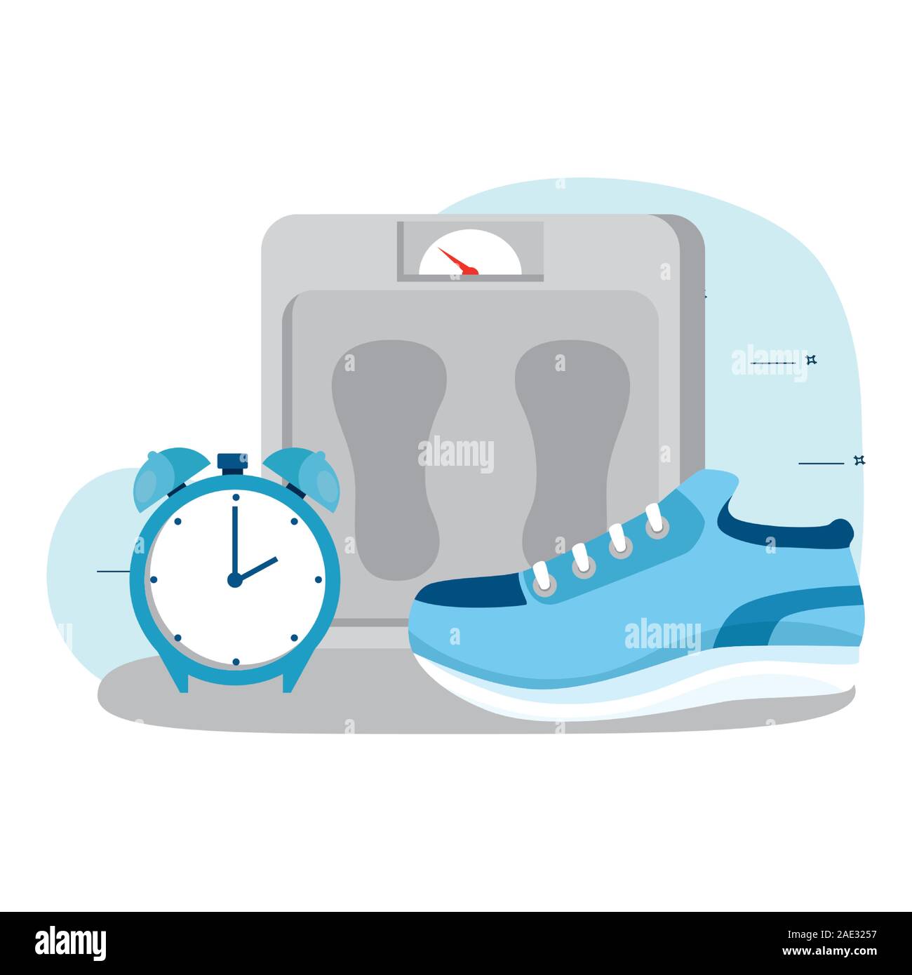 Healthy lifestyle concept vector design Stock Vector Image & Art - Alamy