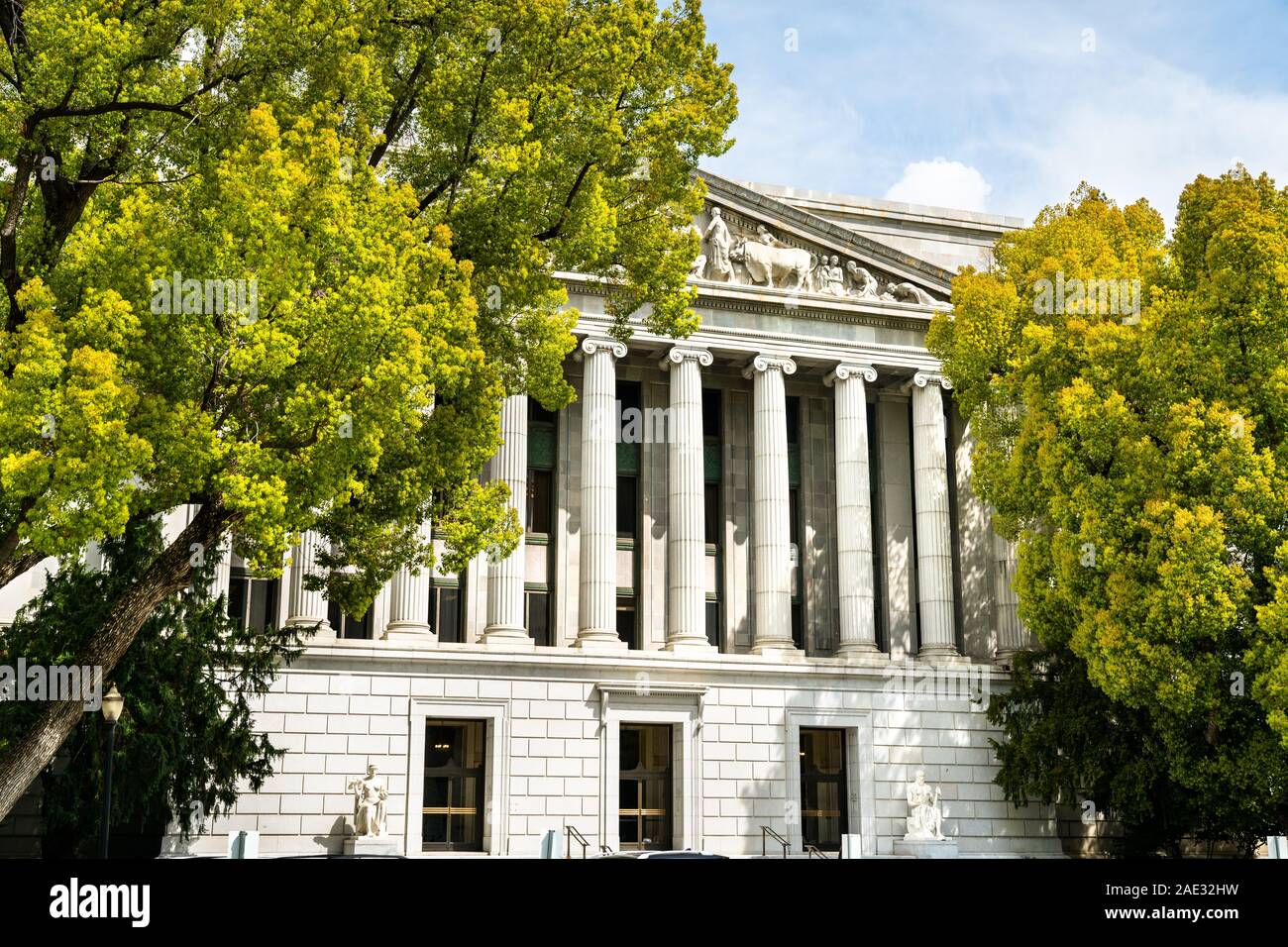 California State Office Building in Sacramento Stock Photo