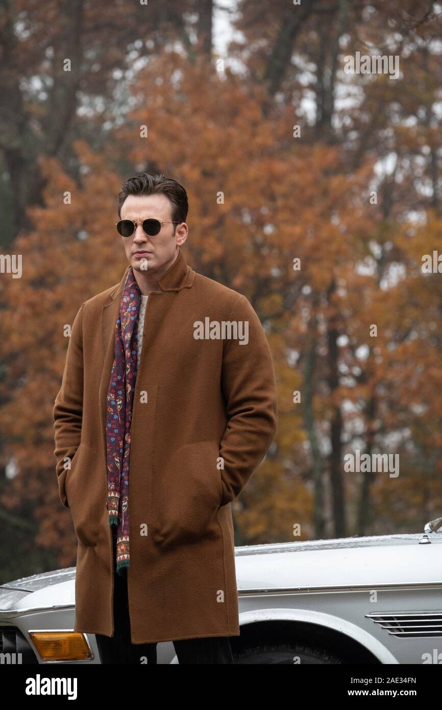 KNIVES OUT, Chris Evans, 2019. ph: Claire Folger / © Lionsgate / courtesy Everett Collection Stock Photo