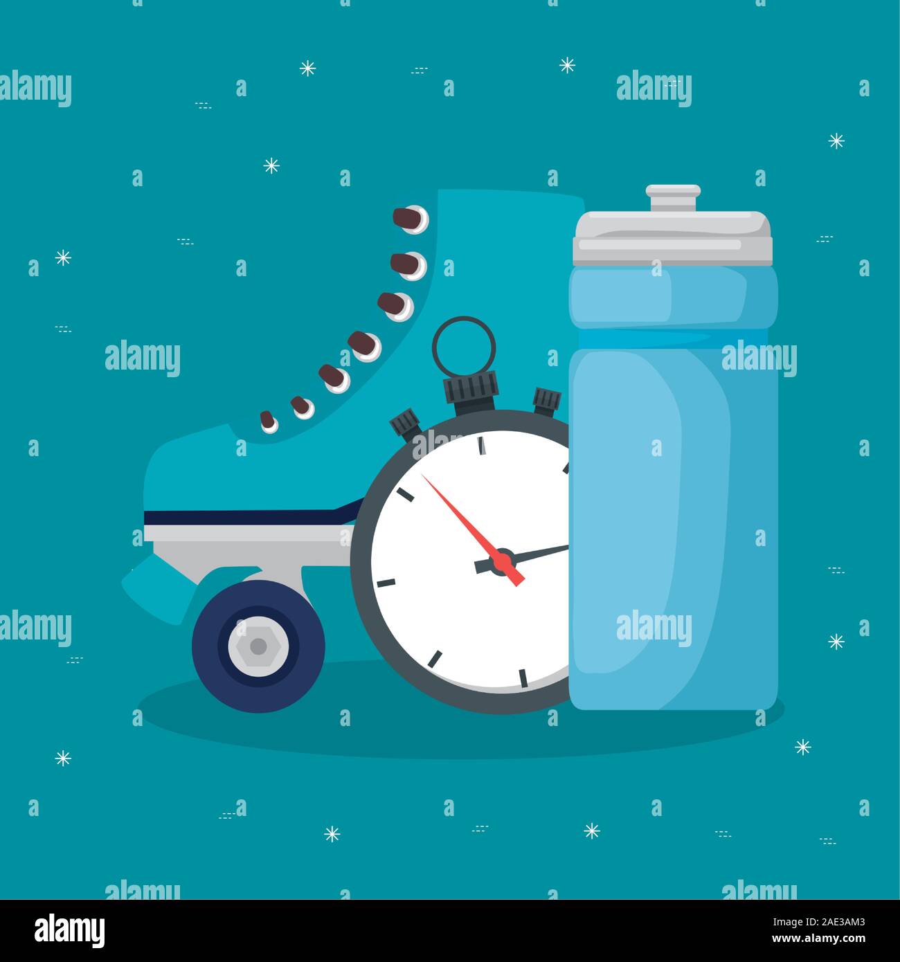 Healthy lifestyle concept vector design Stock Vector Image & Art - Alamy