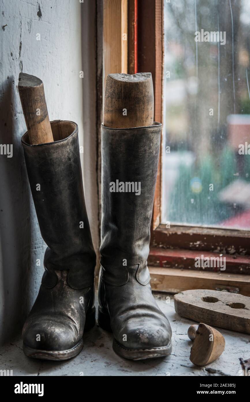 old fashioned rain boots