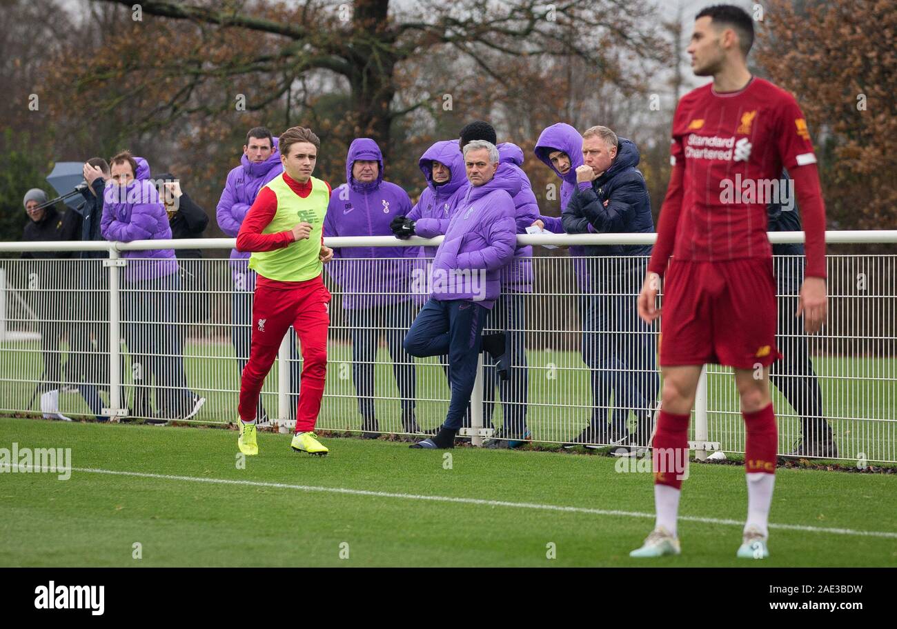 Hotspur Way, UK. 06th Dec, 2019. Spurs first team manager Jose