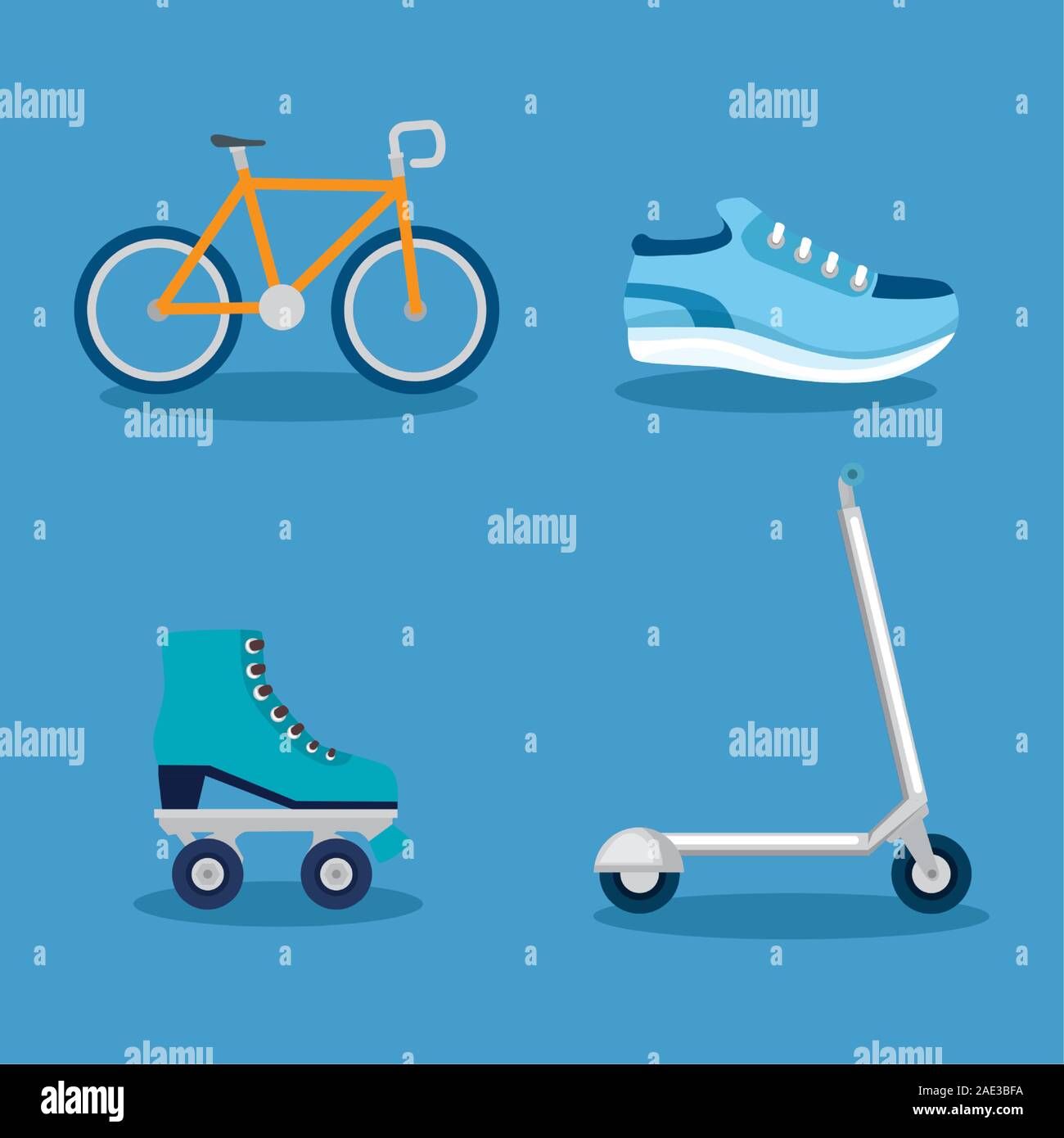 Healthy lifestyle concept vector design Stock Vector Image & Art - Alamy