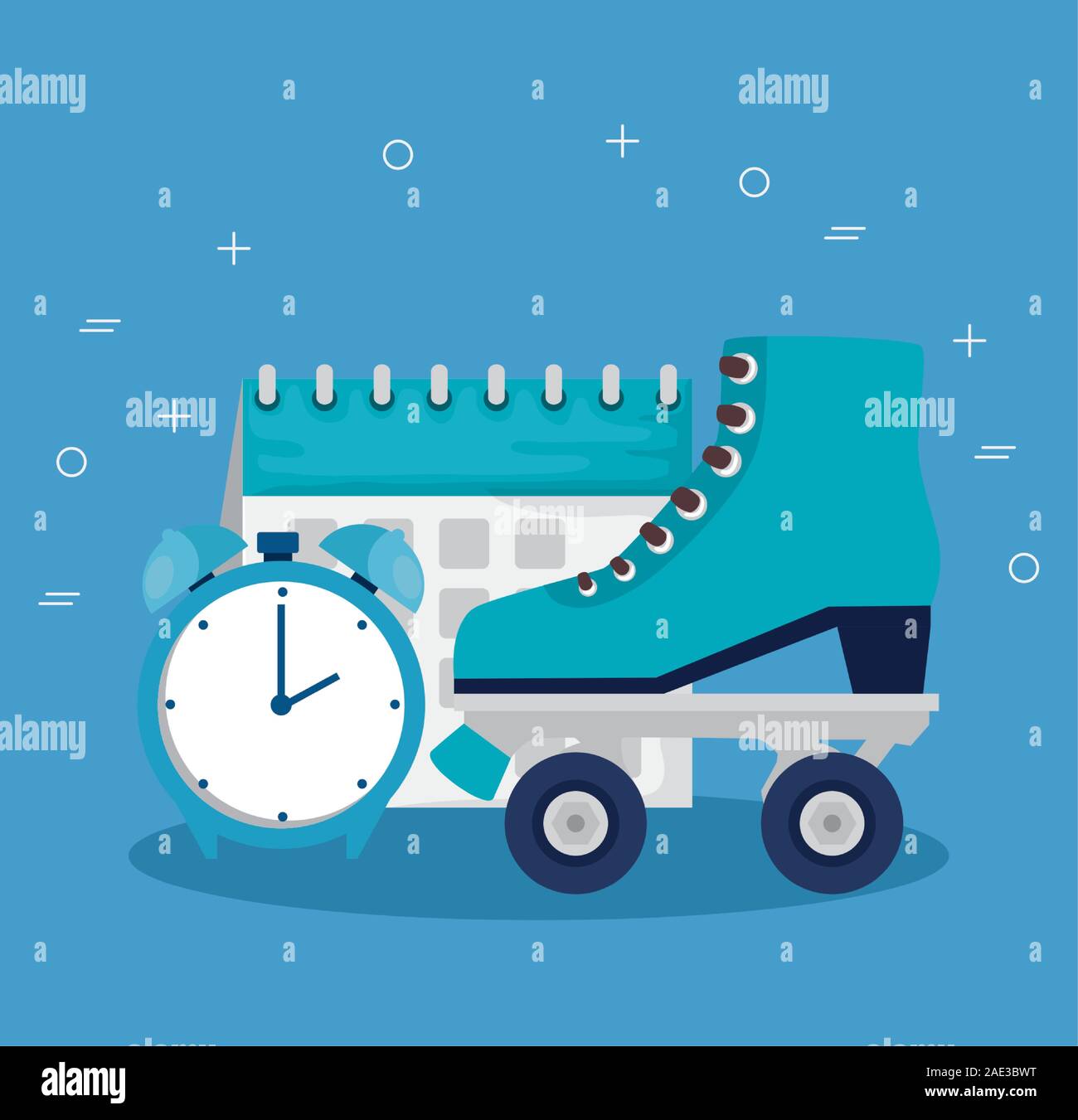 Healthy lifestyle concept vector design Stock Vector Image & Art - Alamy