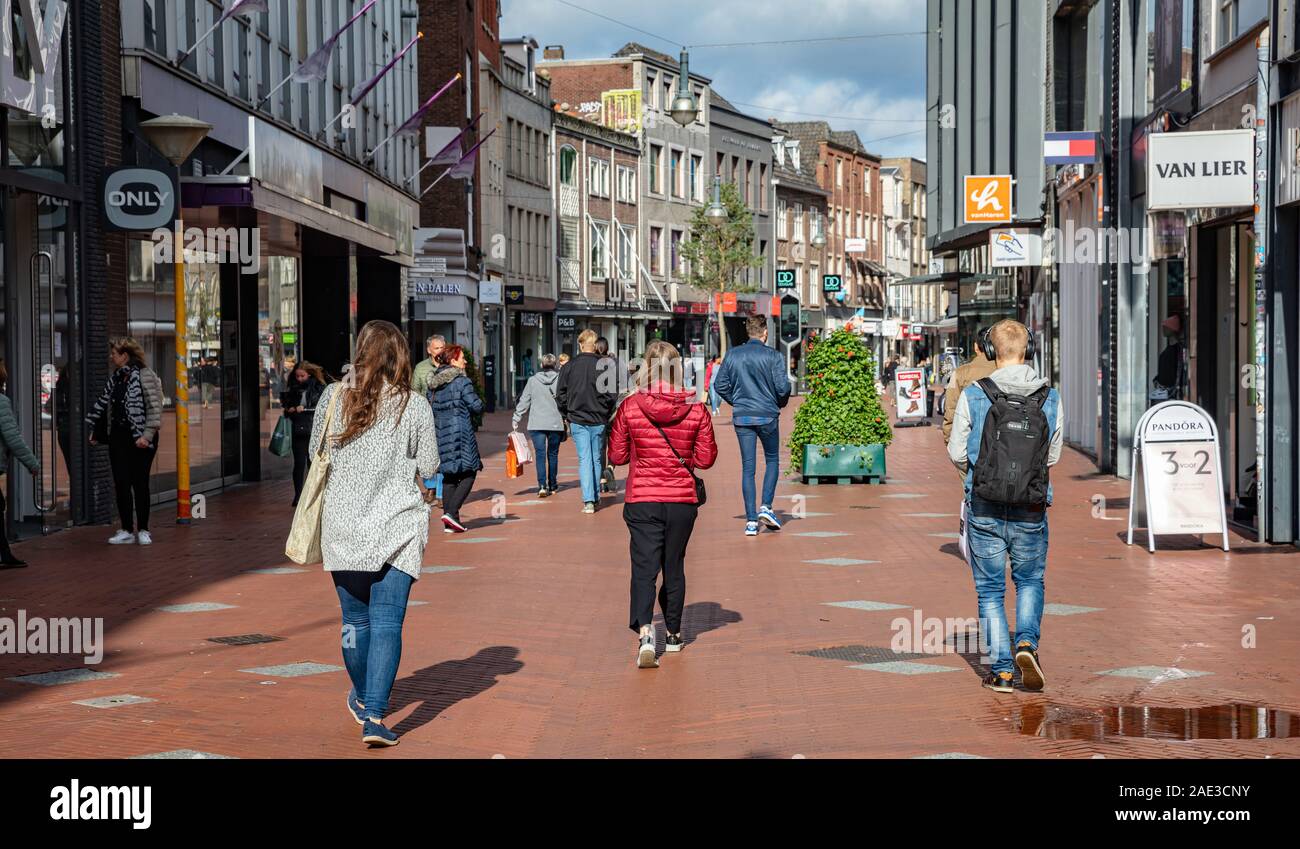 Laws and regulations storm Applicable Eindhoven, Netherlands October 10, 2019. Urban scene, People outdoors for  shopping in the city center, autumn sunny day Stock Photo - Alamy