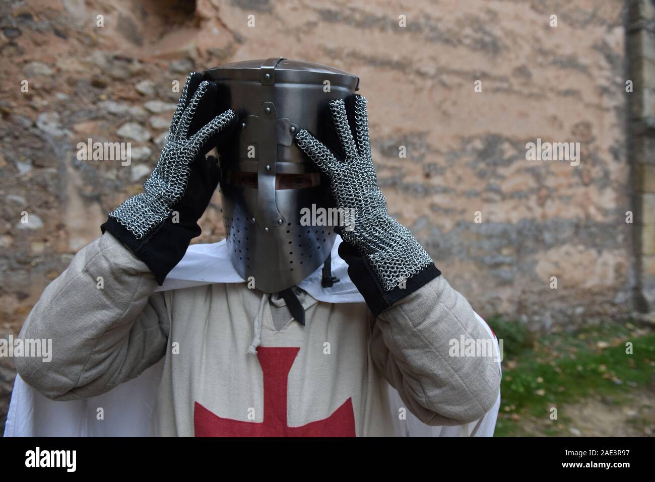 White Mantles With Red Cross High Resolution Stock Photography and ...