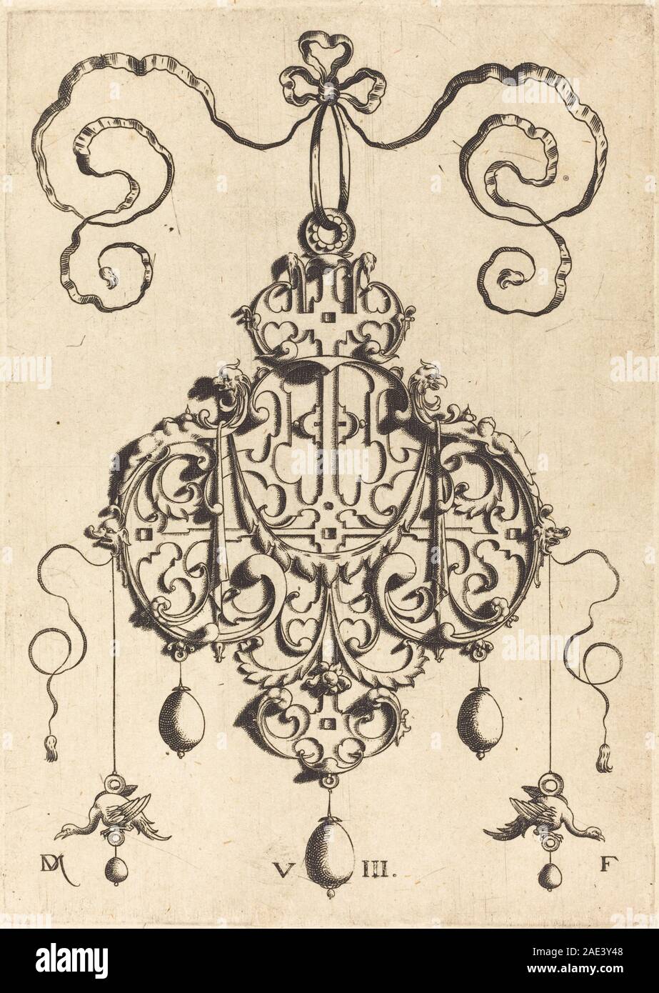 Strapwork French Renaissance Strapwork structure hi-res stock photography and images - Alamy