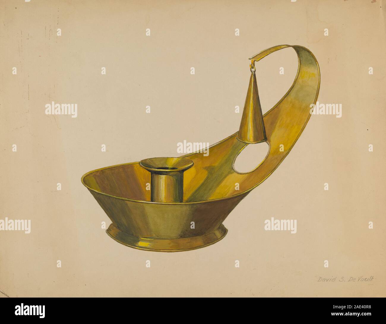 Candle Holder; 1935/1942 David S De Vault, Candle Holder, 19351942