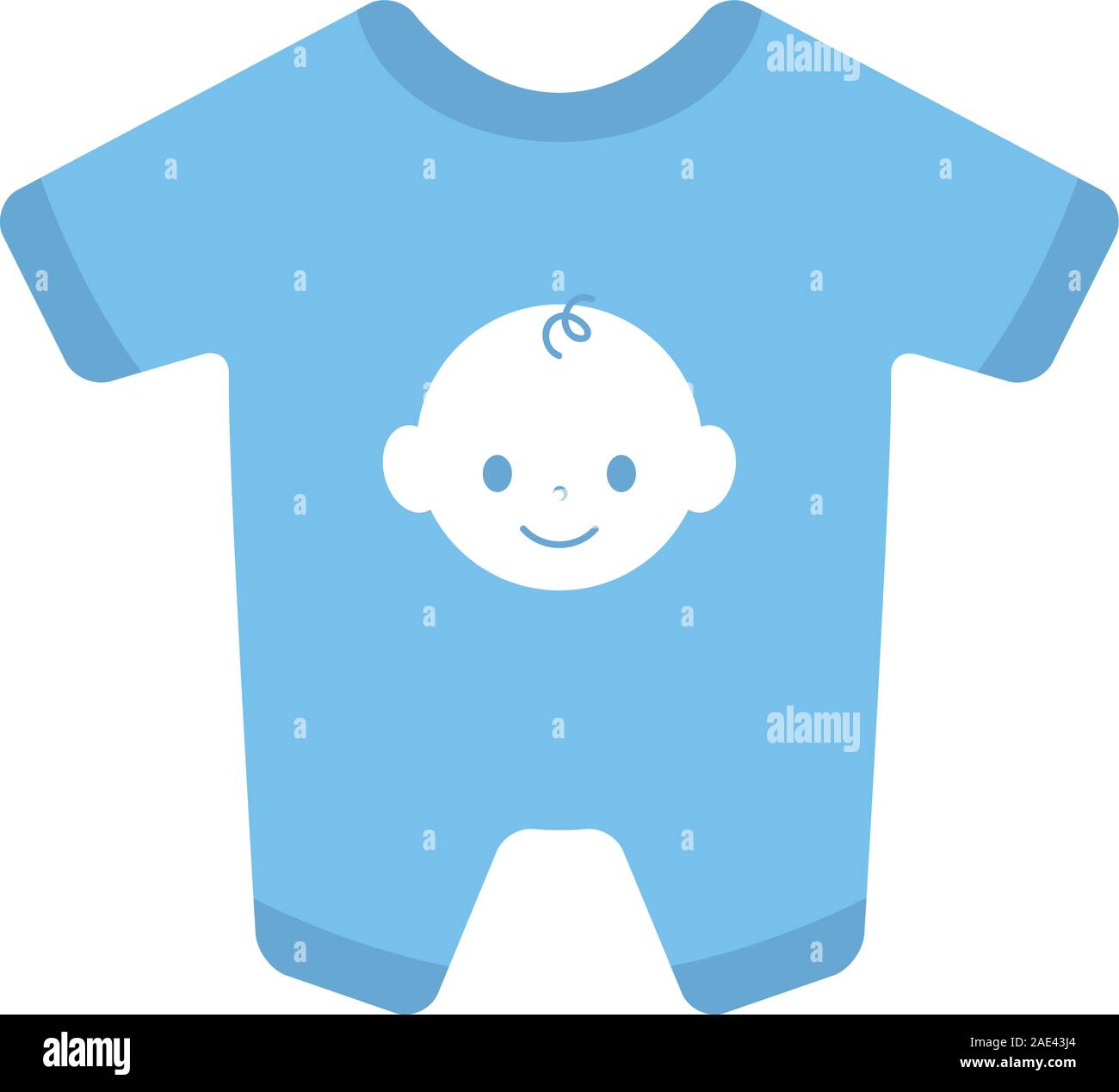cute clothes baby accessory icon Stock Vector Image & Art - Alamy