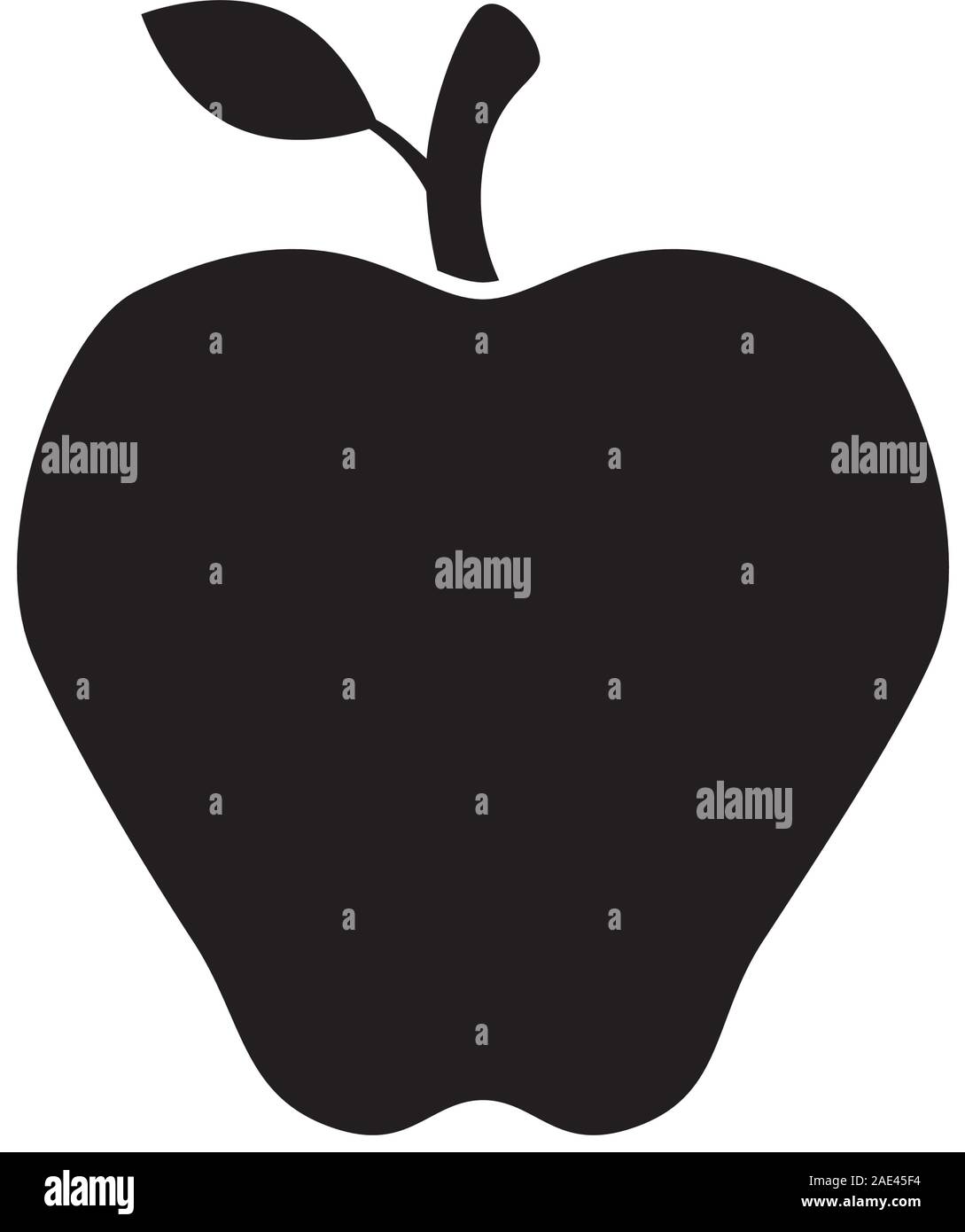 Isolated apple fruit vector design Stock Vector Image & Art - Alamy