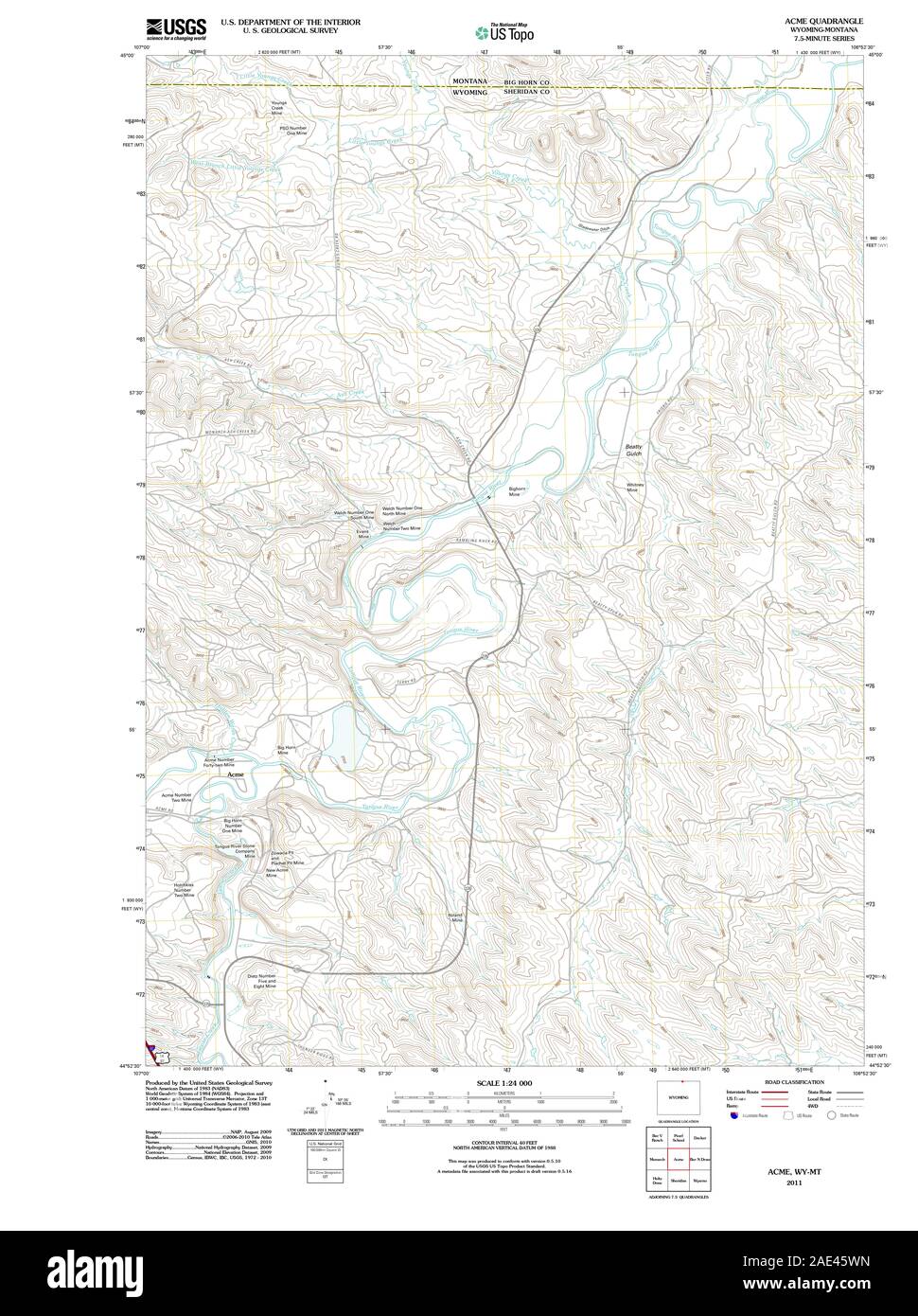 Map of acme hires stock photography and images Alamy