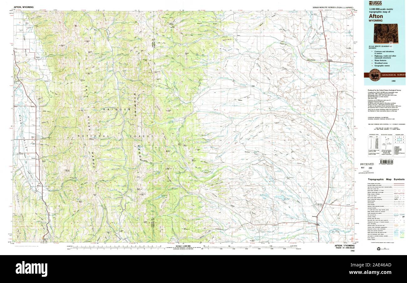 Map of afton Cut Out Stock Images & Pictures Alamy