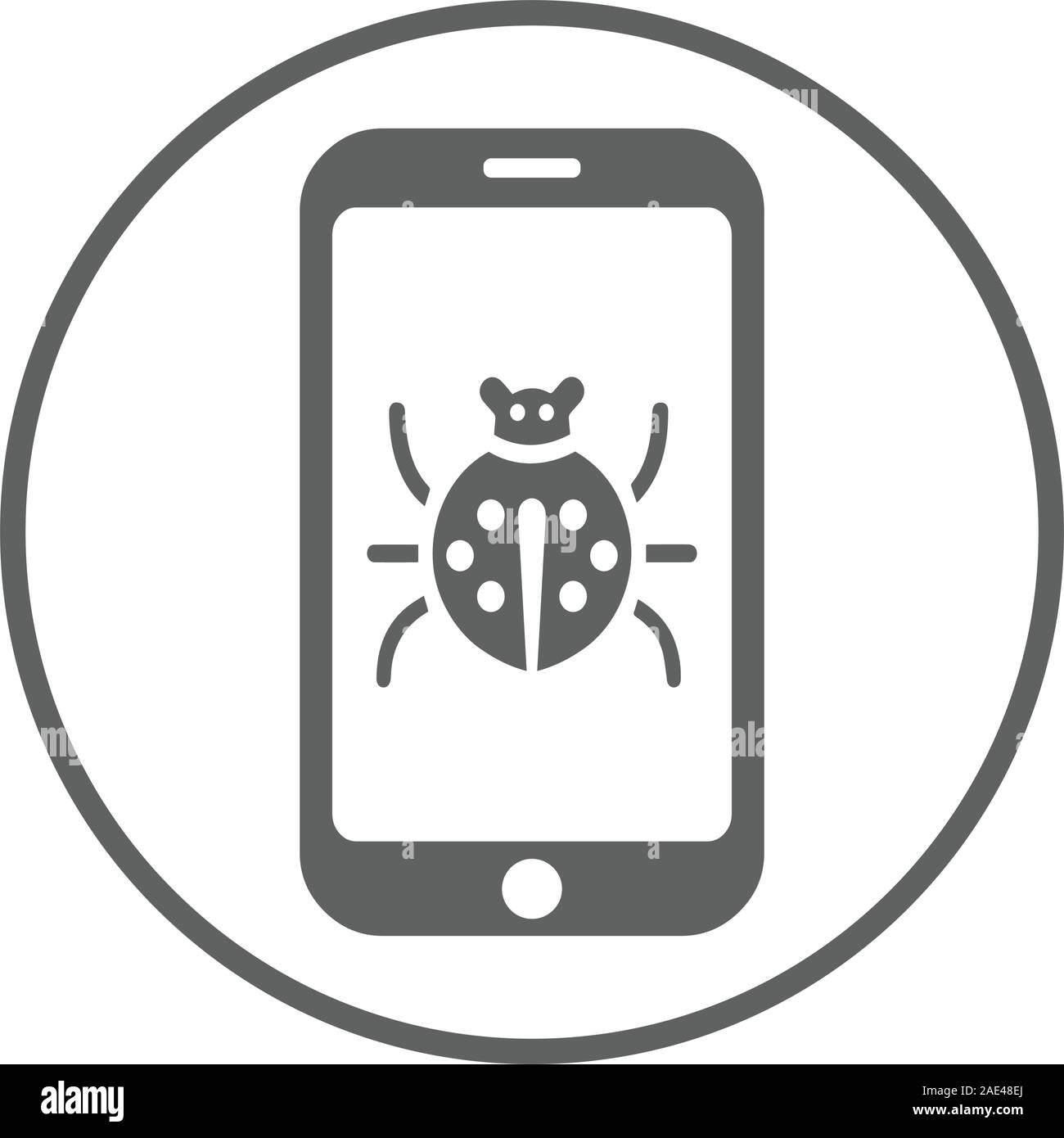 Mobile phishing Stock Vector Images - Alamy