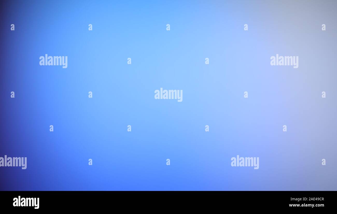 Abstract gradient blue soft colorful at black backgrounds Stock Photo