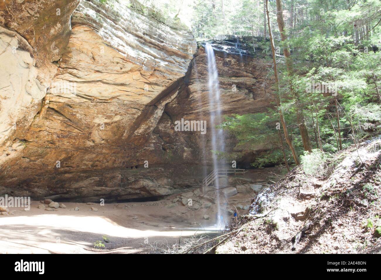 Ash Cave Falls, Hocking Hills State Park, Ohio Stock Photo Alamy
