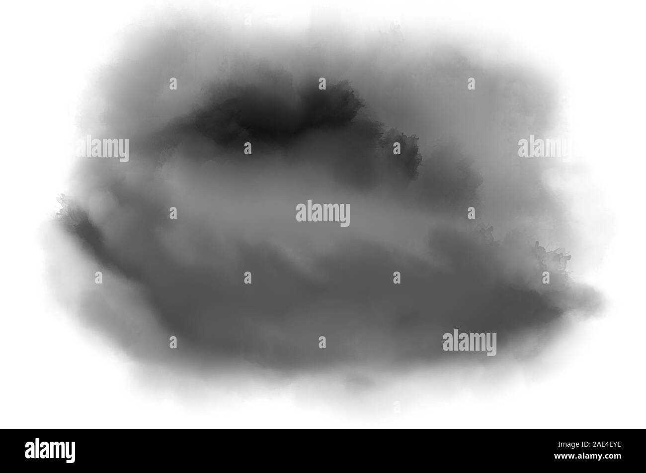 Artistic black and white painting . Monochrome paint splashes. Modern