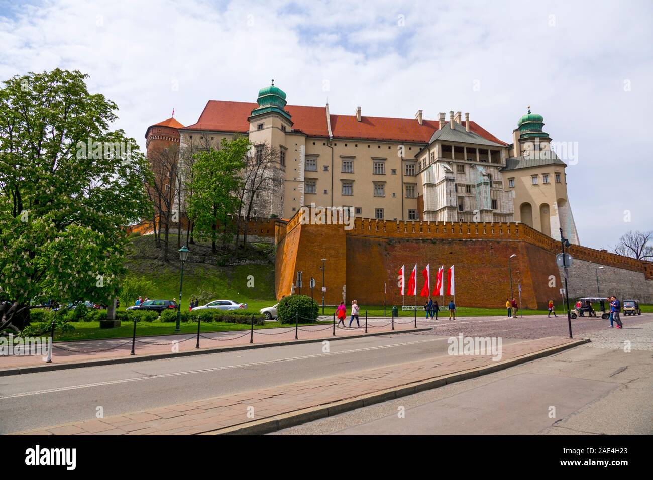 Wawel Castle Krakow Poland King Casimir EU Europe UNESCO Stock Photo