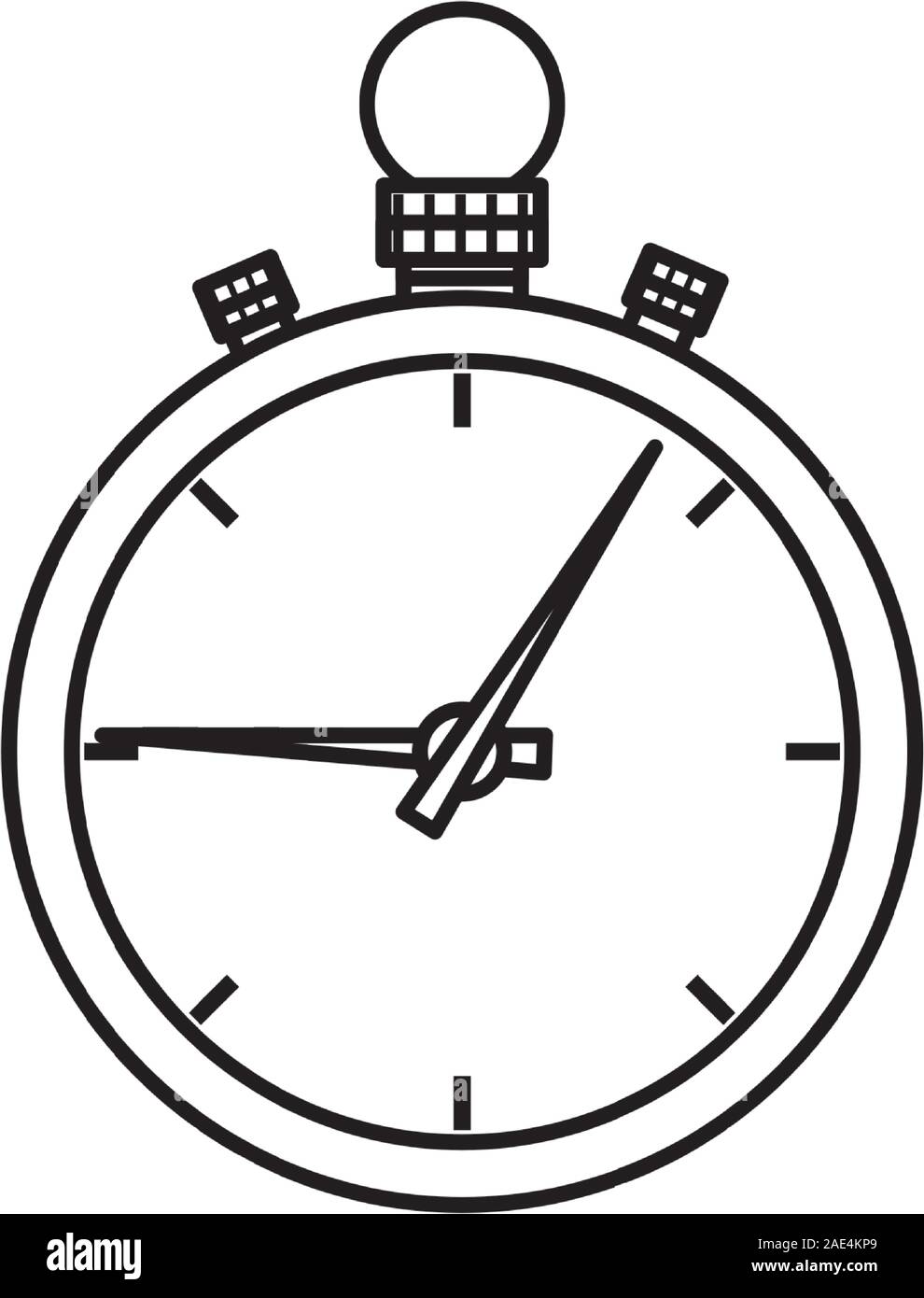 Isolated chronometer icon vector design Stock Vector Image & Art - Alamy