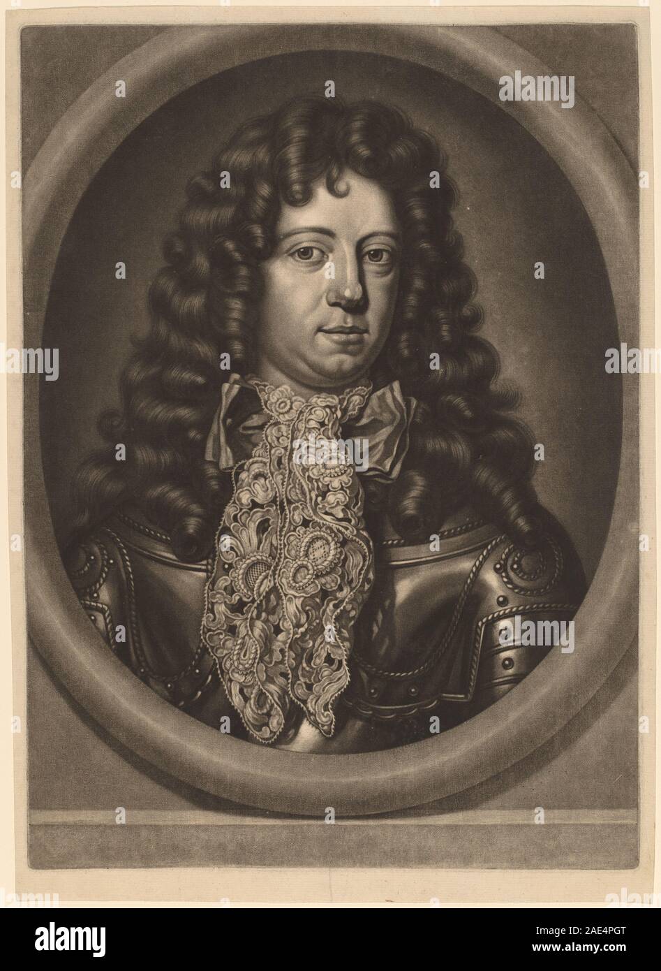 Hendrik Casimir II, Count of Nassau-Dietz Abraham Blooteling, Hendrik Casimir II, Count of Nassau-Dietz Stock Photo