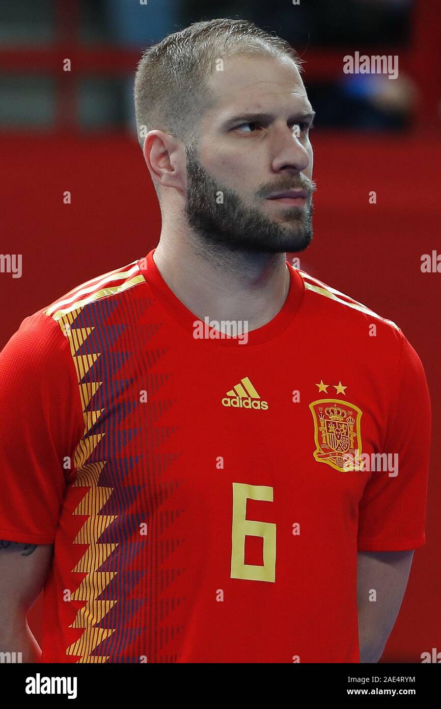 Torrejon de Ardoz, Spain. 3rd Dec, 2019. Javier Solano (ESP) Futsal :  International Friendly match between Spain 9-1 Japan at the Pabellon  Muncipal Jorge Garbajosa in Torrejon de Ardoz, Spain . Credit: